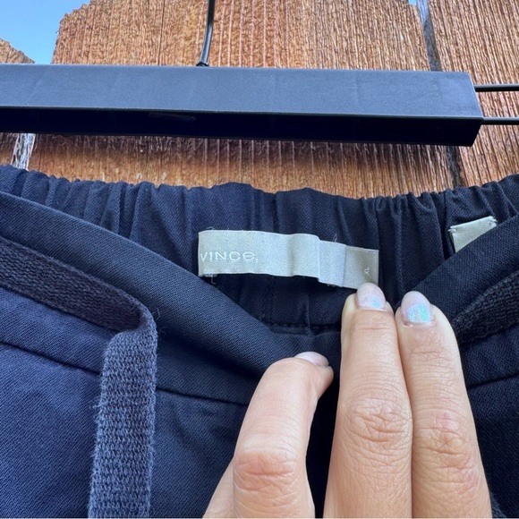 VINCE Cropped Drawstring pants blue - Picture 8 of 11